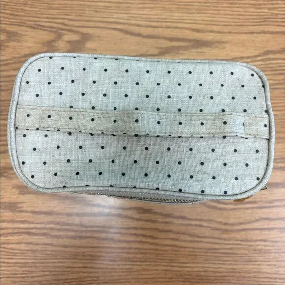 Polka Dot Lunch Bag with Gold Zipper by Kate Spade - Picture 2 of 7